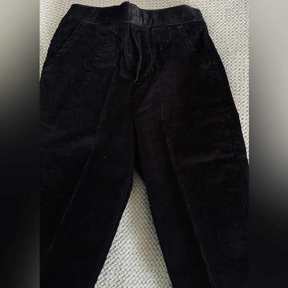 Great Guy Toddler Peacoat & Pants, Gray Coat/Black Pants 100% Cotton; Size 12M
